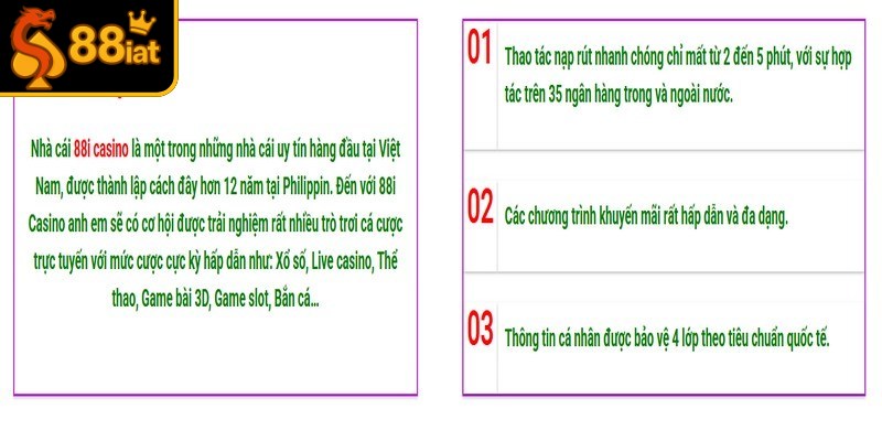88i là nhà cái mới nổi nhưng đang phát triển nhanh tại thị trường Việt Nam
