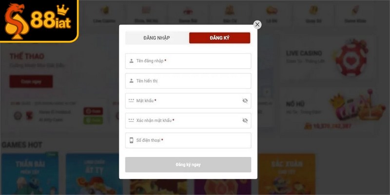 Cách nhận khuyến mãi thành viên mới là cần đăng nhập thành công